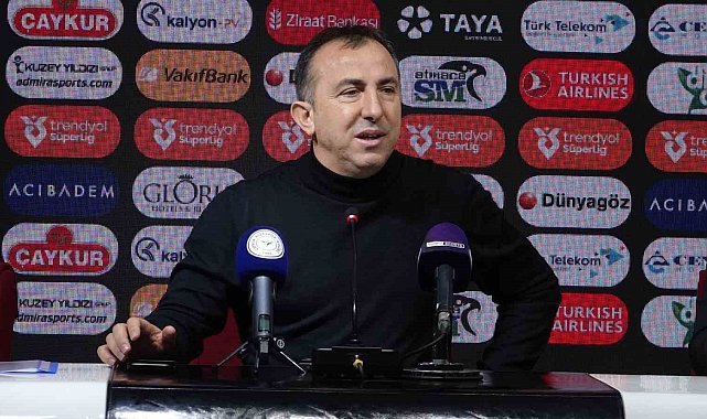 Recep Uçar: "Maça gelen seyircilerimizi evlerine mutlu göndermek istiyorduk"