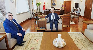 Rektör Özölçer'den Danıştay Başkanı Yiğit'e ziyaret