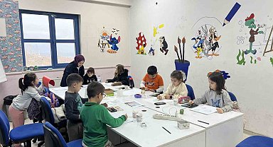 Resim kursu yoğun ilgi görüyor