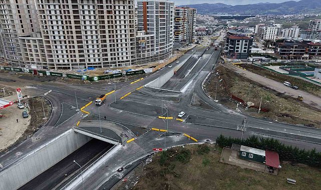 RTE Bulvarı'nın iki önemli bağlantı yolu trafiğe açıldı