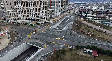 RTE Bulvarı'nın iki önemli bağlantı yolu trafiğe açıldı