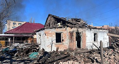 Rusya'dan Sloviansk'a hava saldırısı: 2 ölü, 16 yaralı