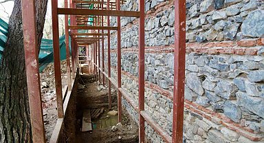 Sadabad Sarayı'nda restorasyon çalışmaları tüm hızıyla sürüyor