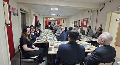 Sağlık çalışanları iftar sofrasında buluştu