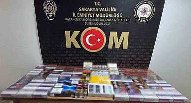 Sakarya emniyetinden kaçakçılara geçit yok: 2 gözaltı