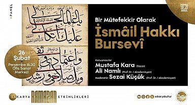 Sakarya'da "Bursevi'nin Kaleminden" sergisi OSM'de açılıyor