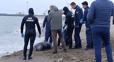 Sakarya'da sahilde erkek cesedi bulundu