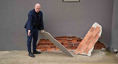 Samsun'da apartmanlarda derin çatlaklar: Bina sakinleri tedirgin