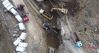 Samsun'da dereler taşkın riskine karşı ıslah ediliyor