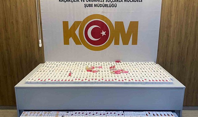 Samsun'da kaçak parfüm operasyonu: 591 ürün ele geçirildi