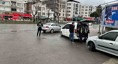 Samsun'da korsan taksi operasyonu: 2 ay men, 53 bin lira ceza