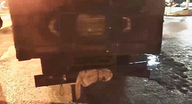 Samsun'da plakası kapalı ve kantara girmeyen araca 99 bin 949 TL ceza