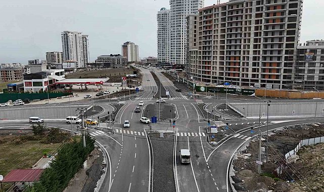 Samsun'da Recep Tayyip Erdoğan Bulvarı trafiğe açıldı