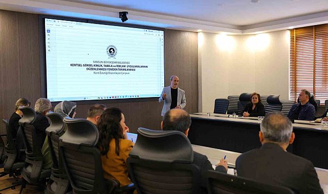 Samsun'da tabela kirliliğine neşter