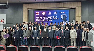 Samsun'da Yapay Zeka Destekli Medya Uzmanlığı eğitimi sona erdi