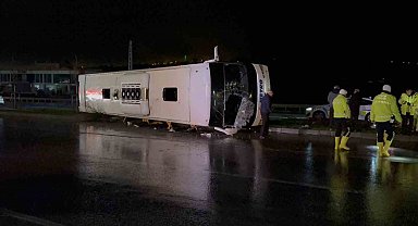 Samsun'daki otobüs kazasında yaralı sayısı 7'ye çıktı