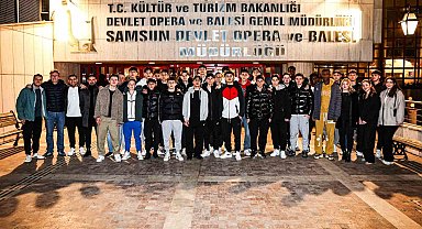 Samsunspor'un gençleri stres attı