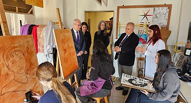 Sanatın kalbi Güzel Sanatlar Lisesi'nde attı