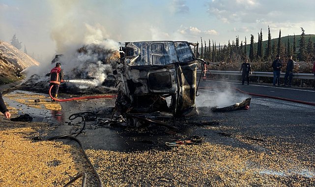Şanlıurfa'da aynı istikamette giden iki tır çarpıştı: 1 ölü, 1 yaralı
