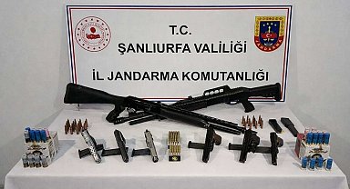 Şanlıurfa'da silah kaçakçılığı operasyonu: 7 gözaltı