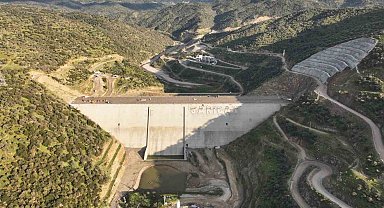 Sarıçay Barajı yılda 20 milyon metreküp su sağlayacak