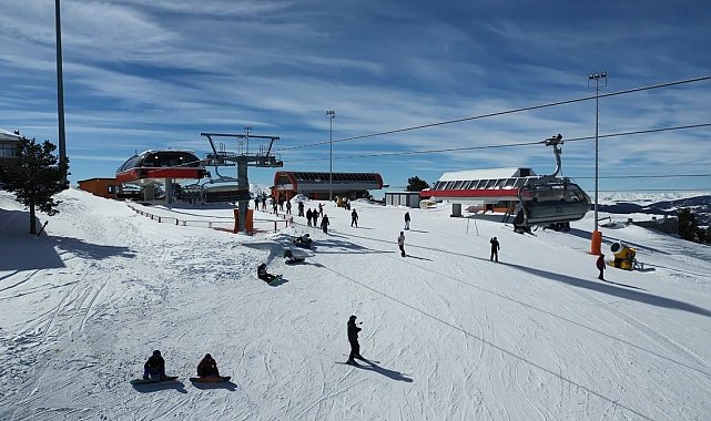 Sarıkamış, snowboard ve kayak tutkunlarını ağırlıyor