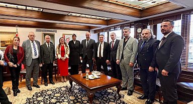 SATKOF ve USTKON'dan Bakan Yardımcısı Yiğitbaşı'na ziyaret