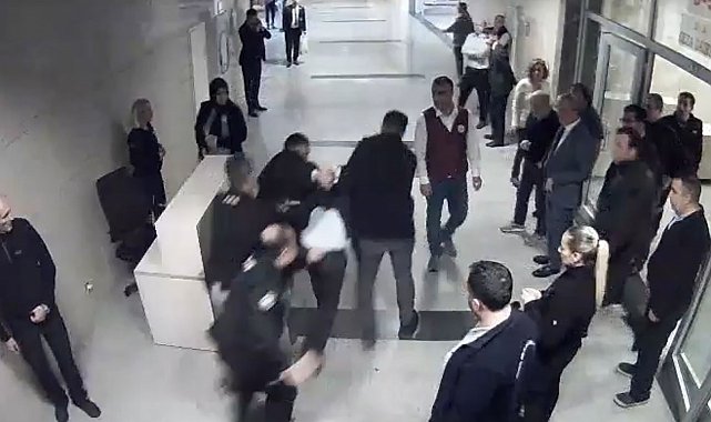 Savcı, Bölge Adliye Mahkemesi'nde kadın hakimi vurmuştu; olayın ardından yaşananlar kamerada