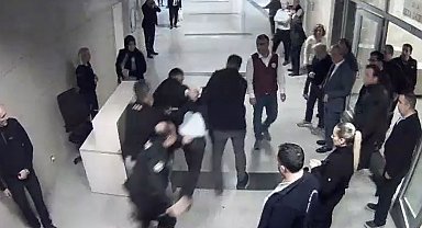 Savcı, Bölge Adliye Mahkemesi'nde kadın hakimi vurmuştu; olayın ardından yaşananlar kamerada
