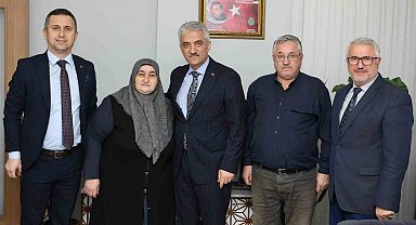 Şehit ailelerini yalnız bırakmıyor