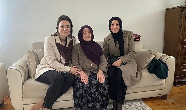 Şehit annesine ziyaret