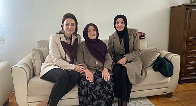 Şehit annesine ziyaret