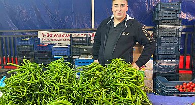 Seraları su basınca sivri biber ve salatalığın ateşi yükseldi