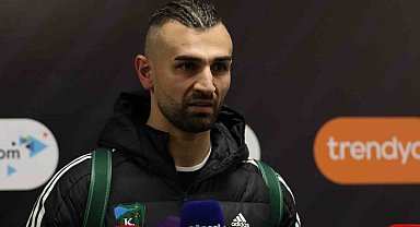 Serdar Dursun: "Son ortalar ve pasları değerlendiremedik"