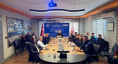 Şiddetli yağış öncesi AFAD koordinasyon toplantısı yapıldı