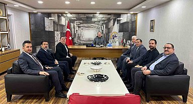 Siirt TSO, Gelir İdaresi Grup Başkanlarını kabul etti