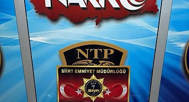 Siirt'te durdurulan araçta 13 kilo kubar esrar ele geçirildi: 1 tutuklama