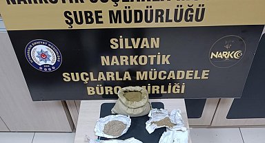 Silvan'da uyuşturucu operasyonu: 2 tutuklama