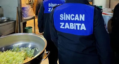 Sincan Belediyesi zabıta ekipleri Ramazan öncesi denetimleri sıklaştırdı