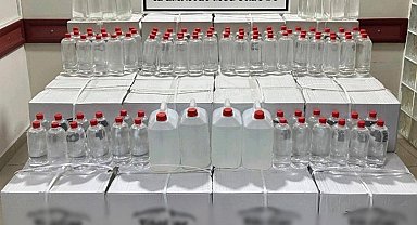 Sinop'ta 1080 litre etil alkol ele geçirildi: 1 gözaltı