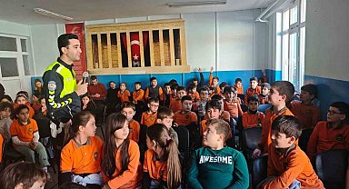 Sinop'ta öğrencilere trafik eğitimi