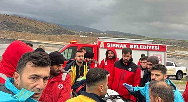 Şırnak'ta işçileri taşıyan servis kaza yaptı: 9 yaralı