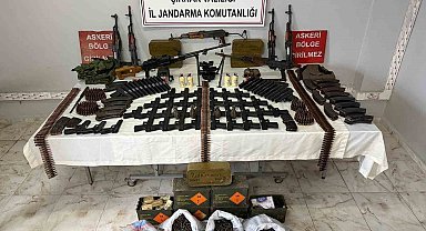 Şırnak'ta jandarma ekipleri cephanelik ele geçirdi: 20 tutuklama