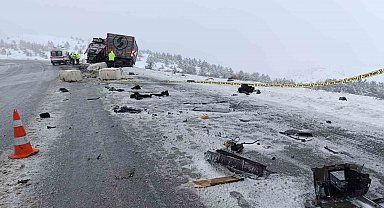 Sivas'ta feci kaza: 1 ölü, 2 yaralı