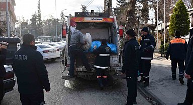 Siverek'te 5 ton bozuk ürün imha edildi