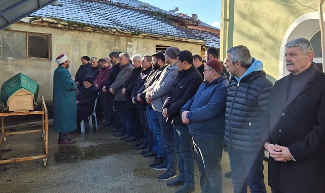 Soba faciasında ölen yaşlı adam son yolculuğuna uğurlandı