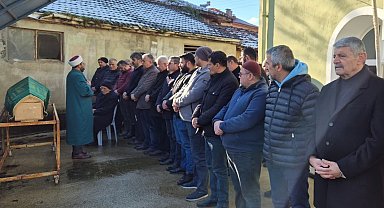 Soba faciasında ölen yaşlı adam son yolculuğuna uğurlandı