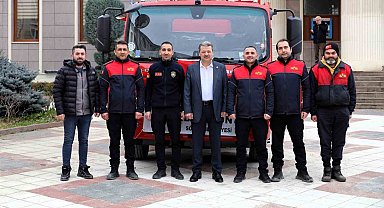 Söğüt Belediyesi araç filosuna yeni itfaiye aracı kazandırıldı