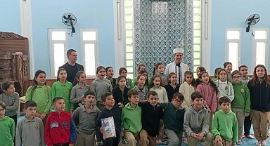 Söke'de öğrenciler camiyi tanıdı, Ramazan'ın anlamını öğrendi