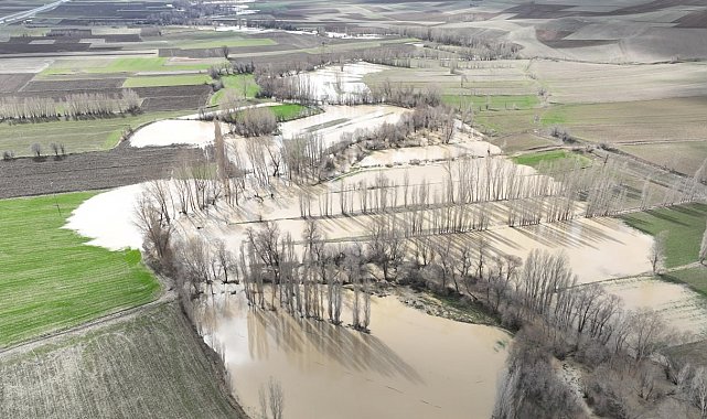 Son 20 yılın en yüksek miktarda yağışı görüldü, tarım arazileri sular altında kaldı